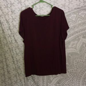 American Eagle maroon soft and sexy t shirt